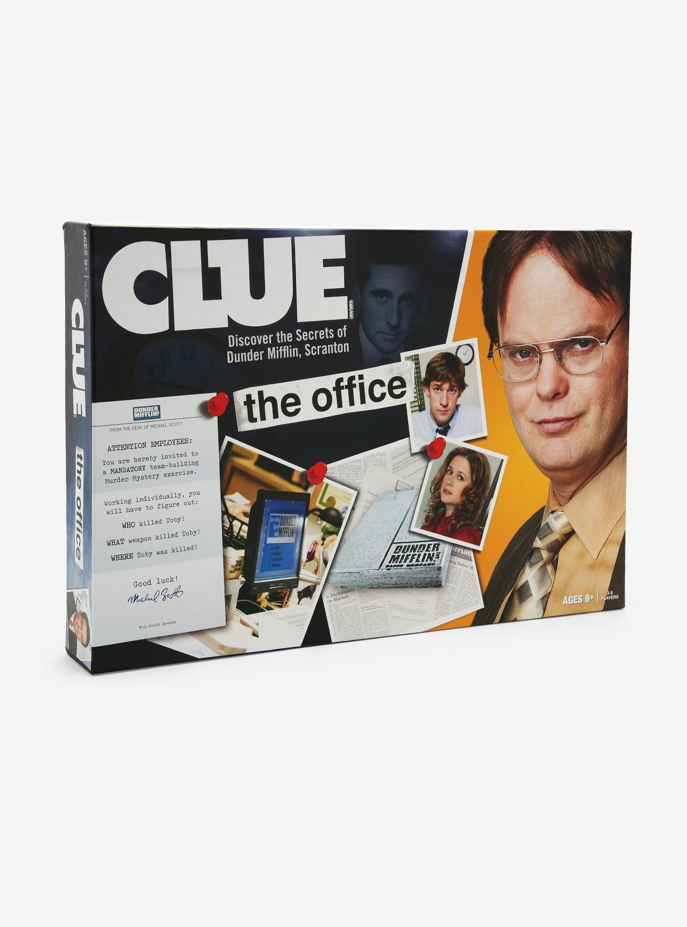 Clue: The Office Edition Board Game Hot Topic Exclusive