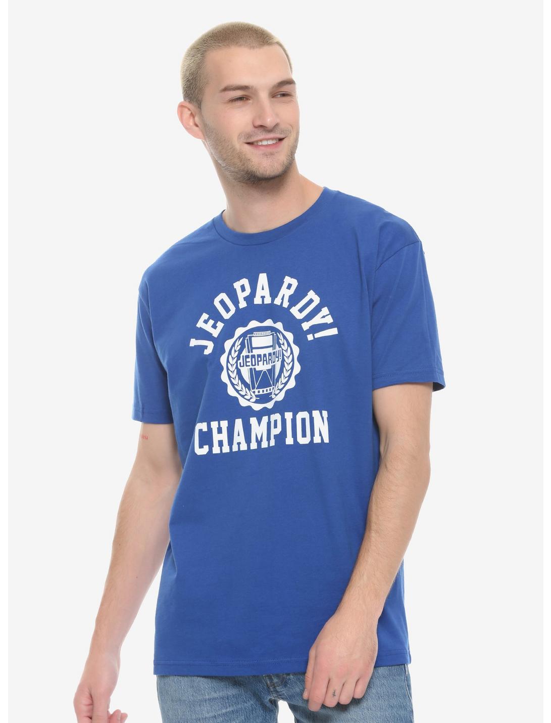 Jeopardy! Champion T-Shirt, BLUE, hi-res