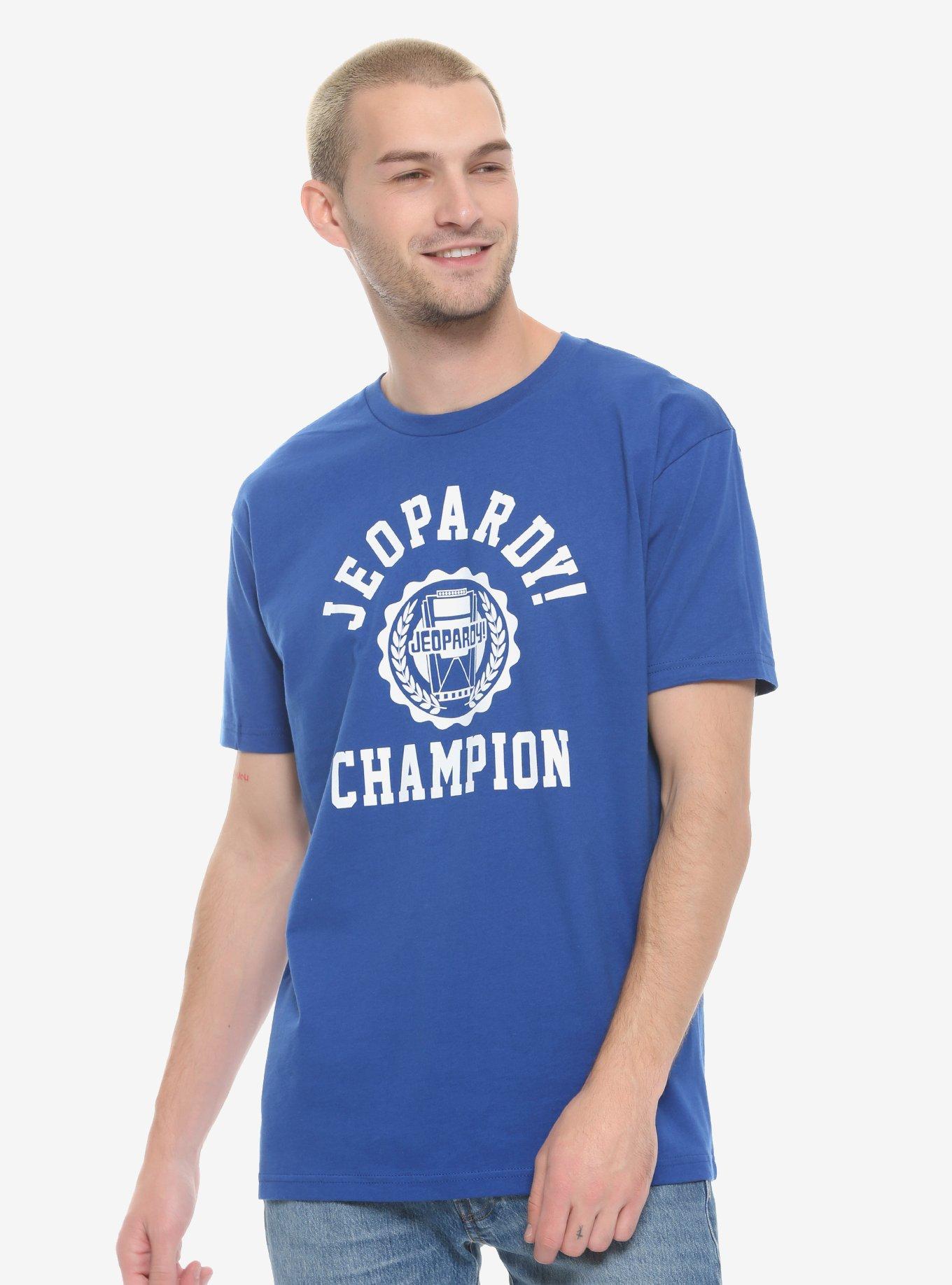 Jeopardy! Champion T-Shirt, BLUE, hi-res