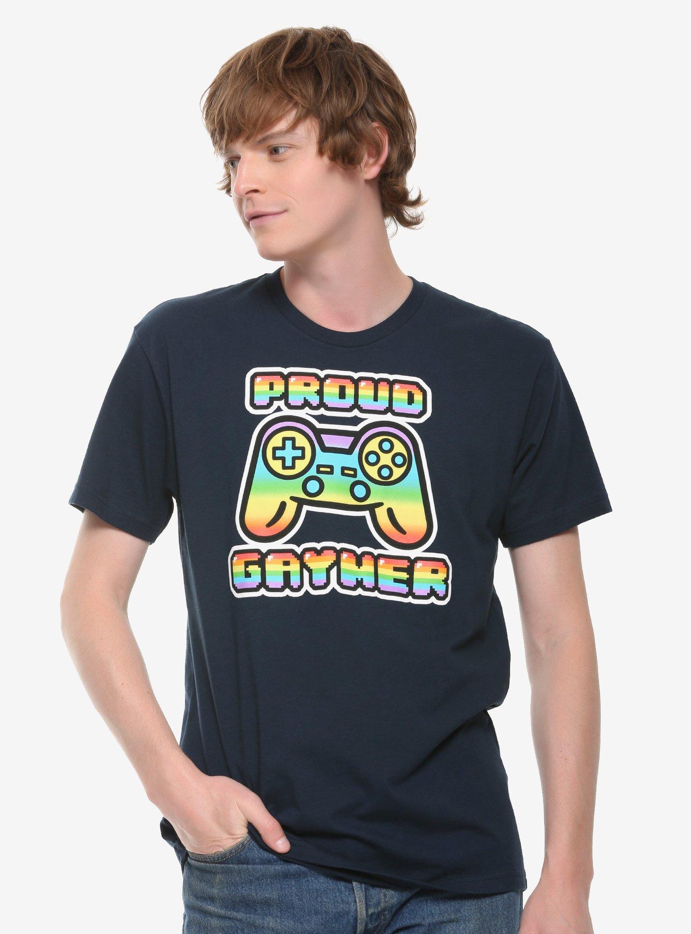 Proud Gaymer T-Shirt, BLACK, hi-res