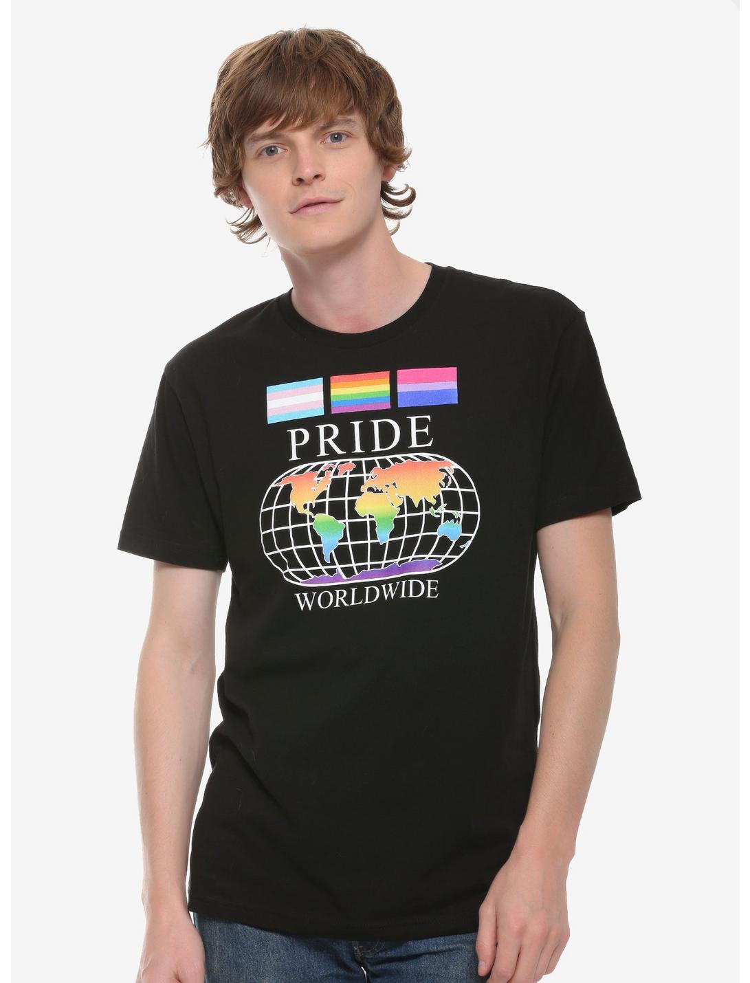 Pride Worldwide T-Shirt, BLACK, hi-res
