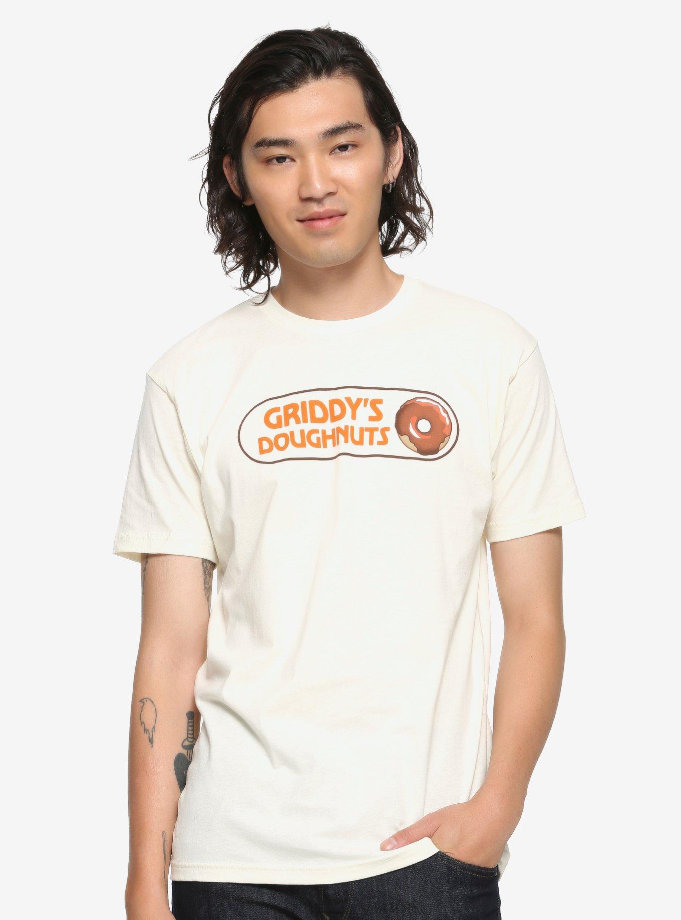 The Umbrella Academy Griddy's Doughnuts T-Shirt, CREAM, hi-res
