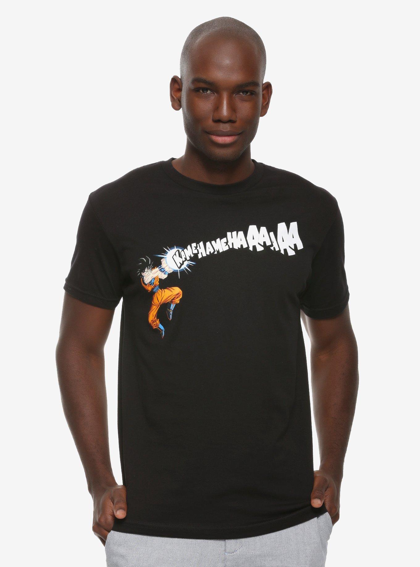Dragon Ball Z Kamehameha T-Shirt, BLACK, hi-res