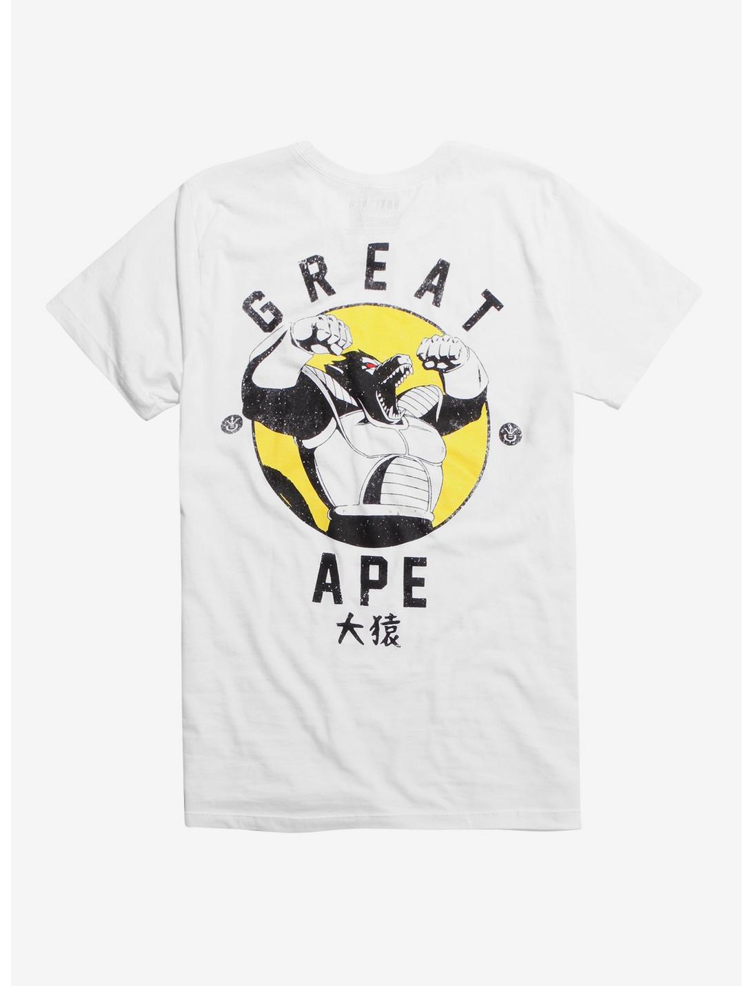 Dragon Ball Z Great Ape T-Shirt, WHITE, hi-res