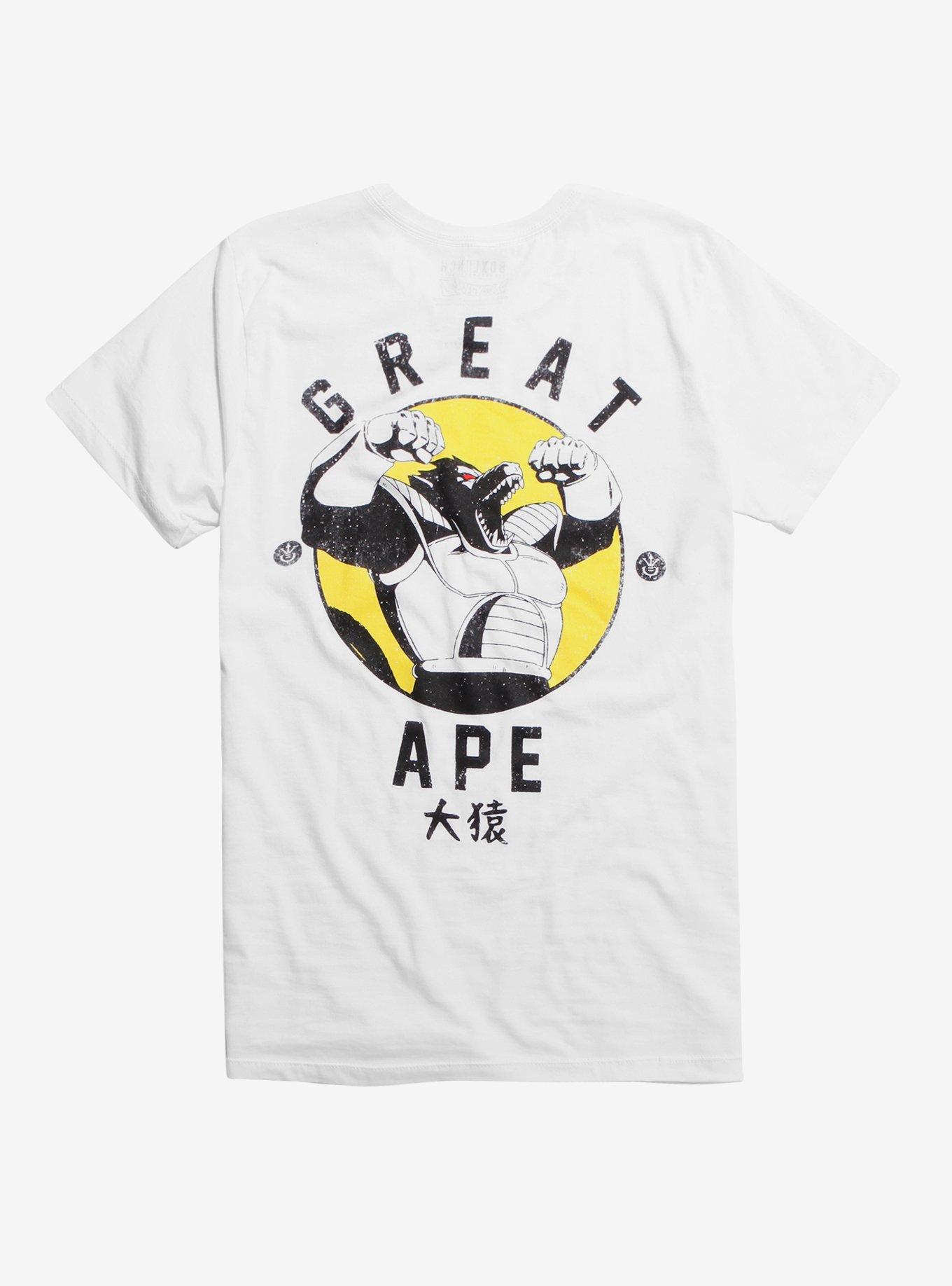 Dragon Ball Z Great Ape T-Shirt, WHITE, hi-res