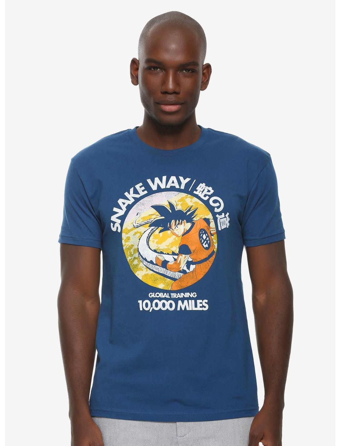 Dragon Ball Z Snake Way T-Shirt, BLUE, hi-res