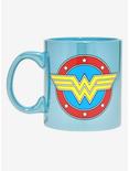 DC Comics Wonder Woman Ceramic Logo Mug, , hi-res