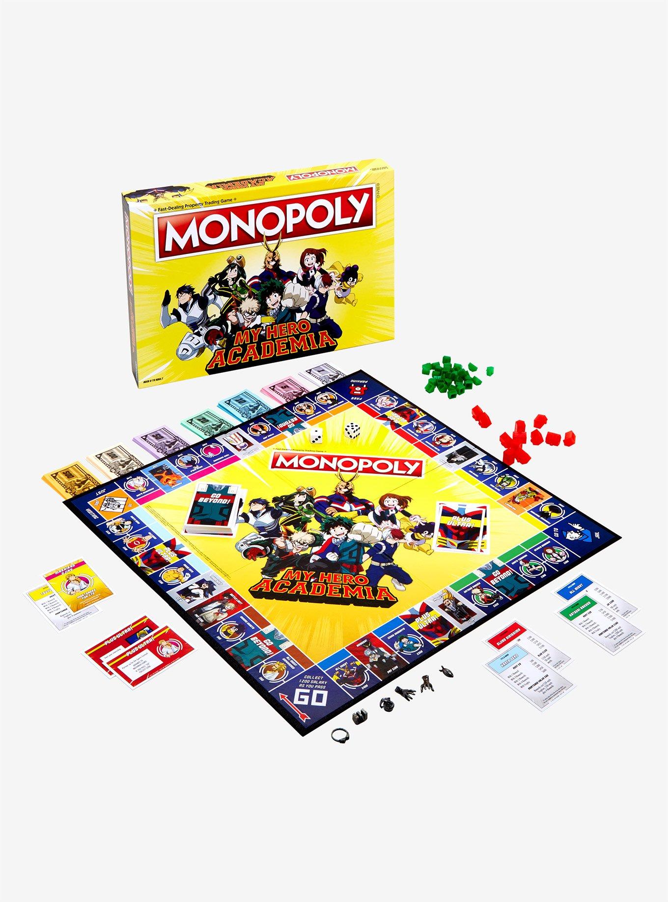 Monopoly My Hero Academia Board Game