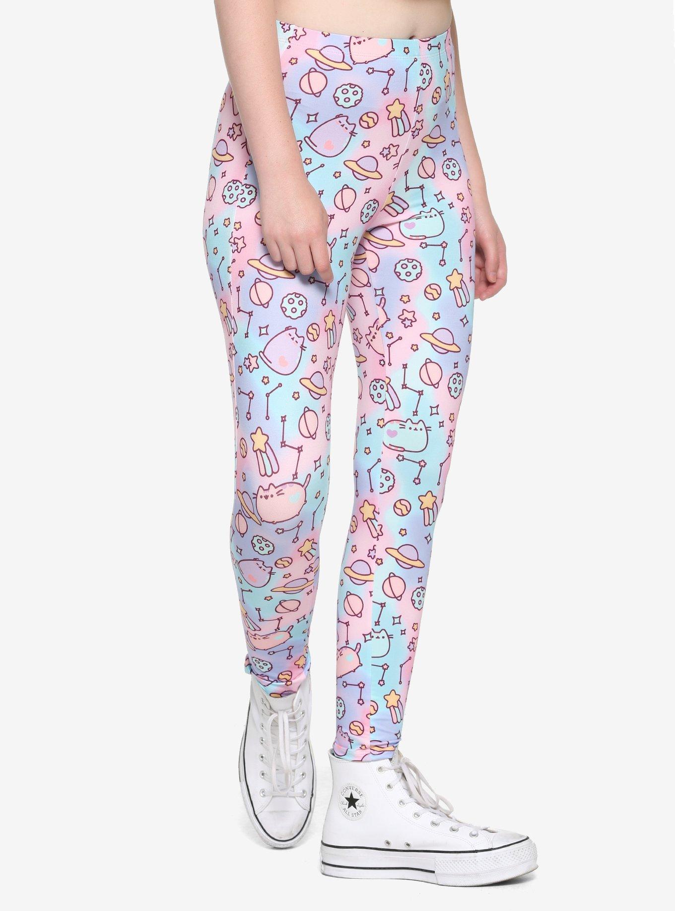 Pusheen Ombre Space Leggings, MULTI, hi-res