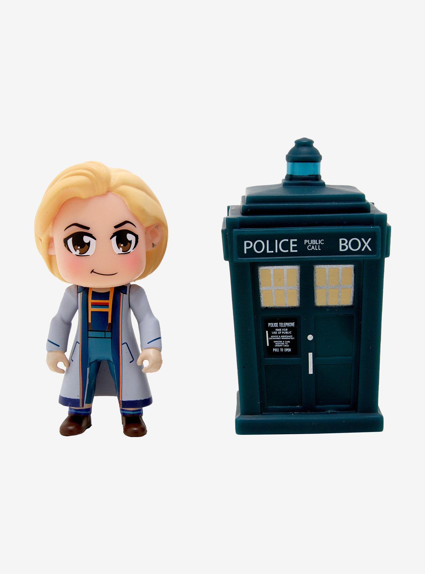 Doctor Who Thirteenth Doctor & Tardis Kawaii Titans Figure Set, , hi-res