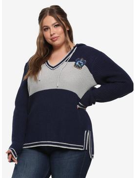 Harry Potter Ravenclaw Hooded Sweater Plus Size, , hi-res