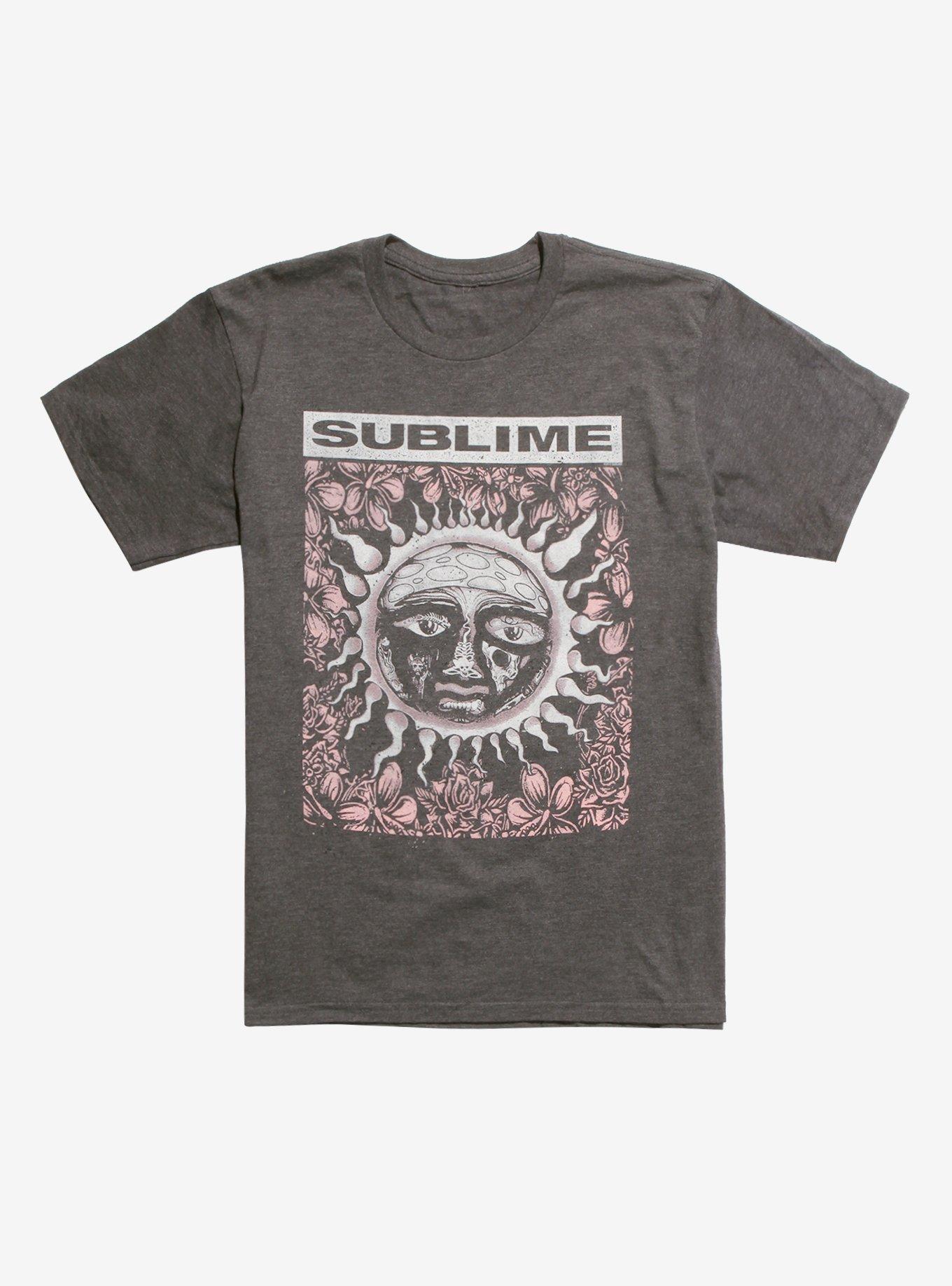 Sublime Sun Scarlet Begonias T-Shirt, BLACK, hi-res