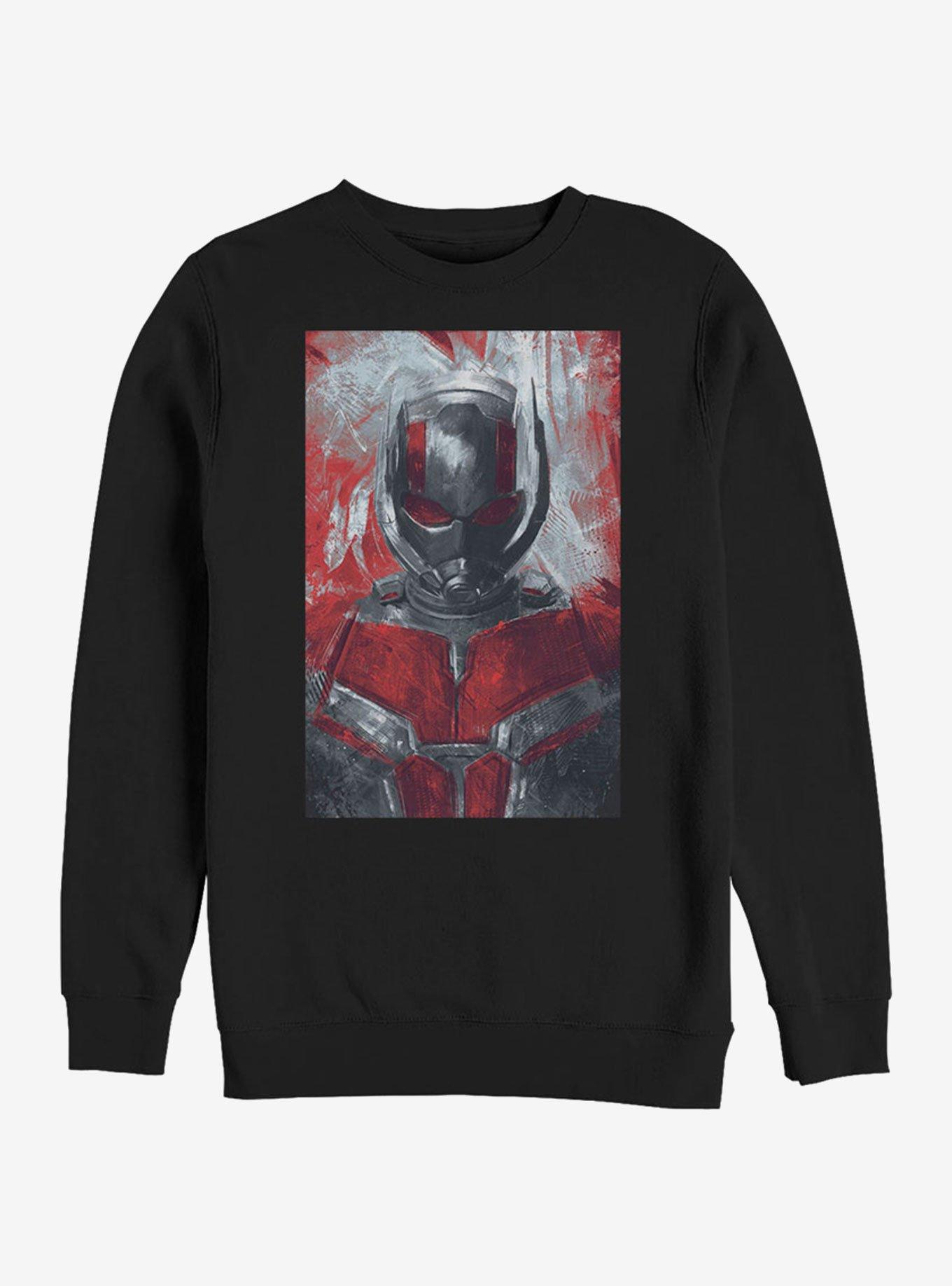 Marvel Avengers: Endgame Ant-Man Painted Sweatshirt, BLACK, hi-res