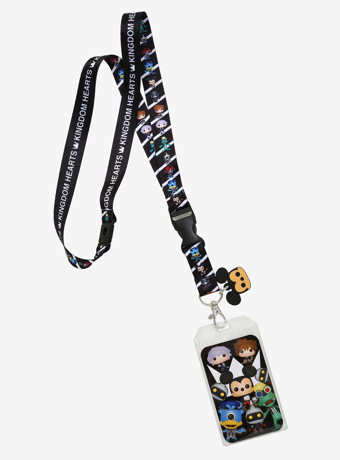 Funko Pop! Disney Kingdom Hearts Lanyard - BoxLunch Exclusive, , hi-res