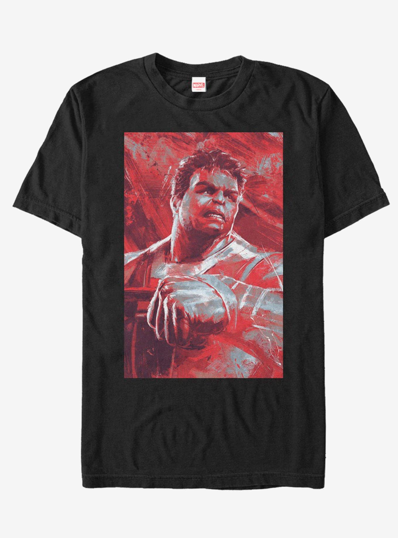 Marvel Avengers: Endgame The Hulk Painted T-Shirt, , hi-res