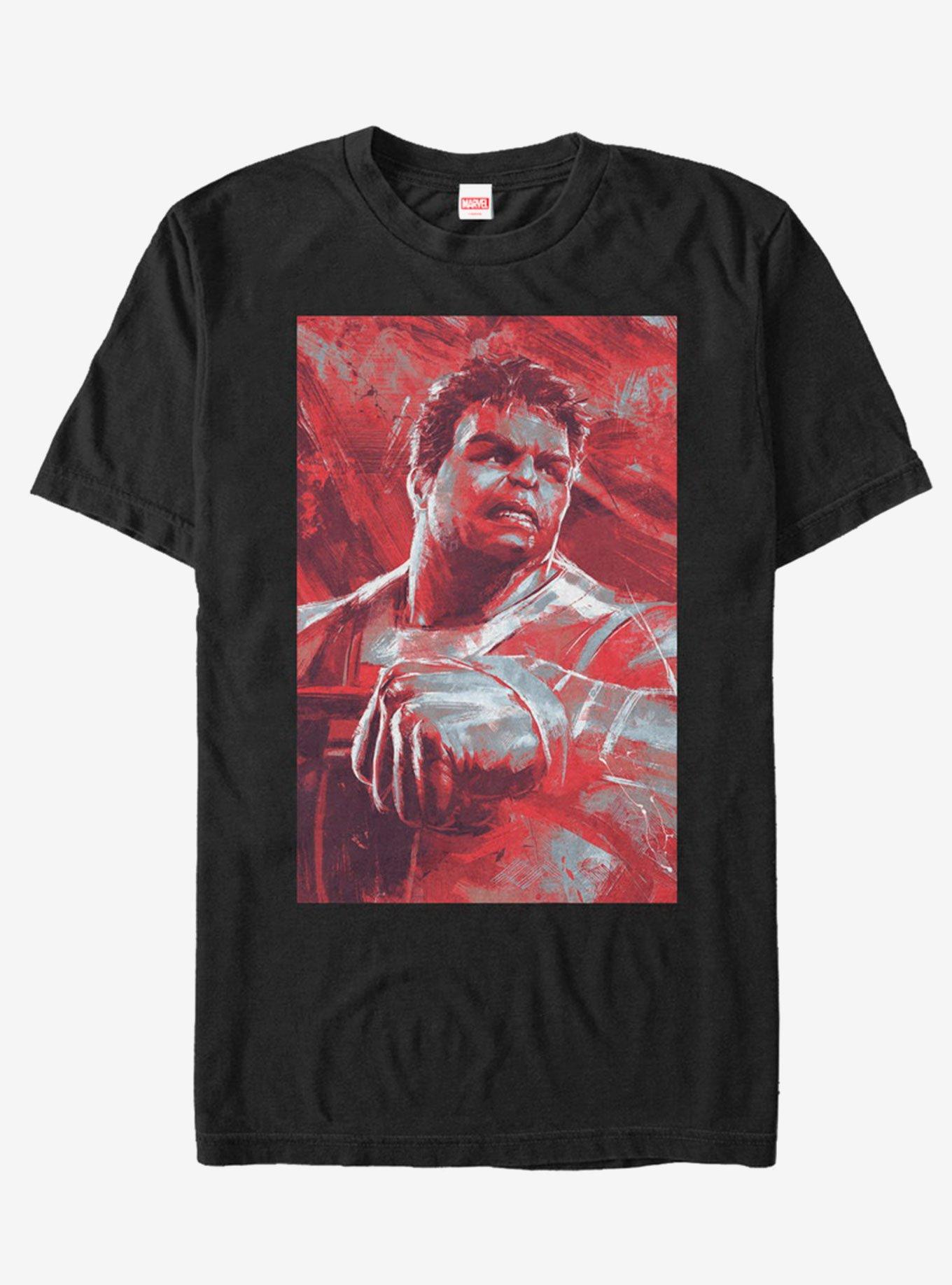 Marvel Avengers: Endgame The Hulk Painted T-Shirt, , hi-res