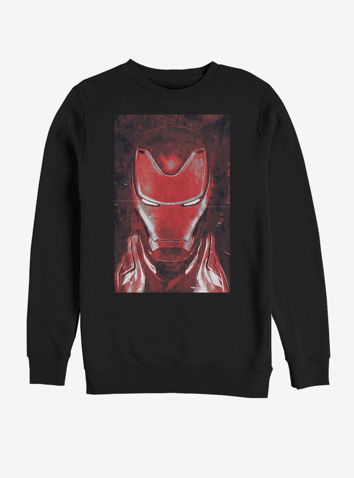 Hot Topic Marvel Avengers Endgame Red Iron Man Sweatshirt Brazos Mall