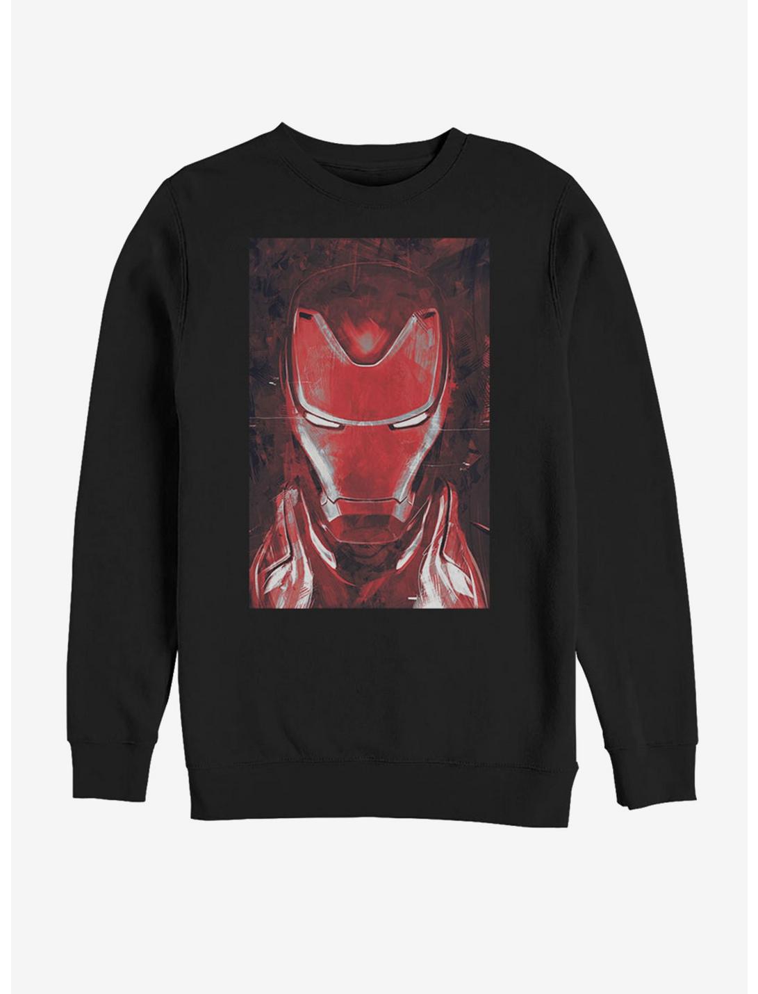 Marvel Avengers: Endgame Red Iron Man Sweatshirt, BLACK, hi-res