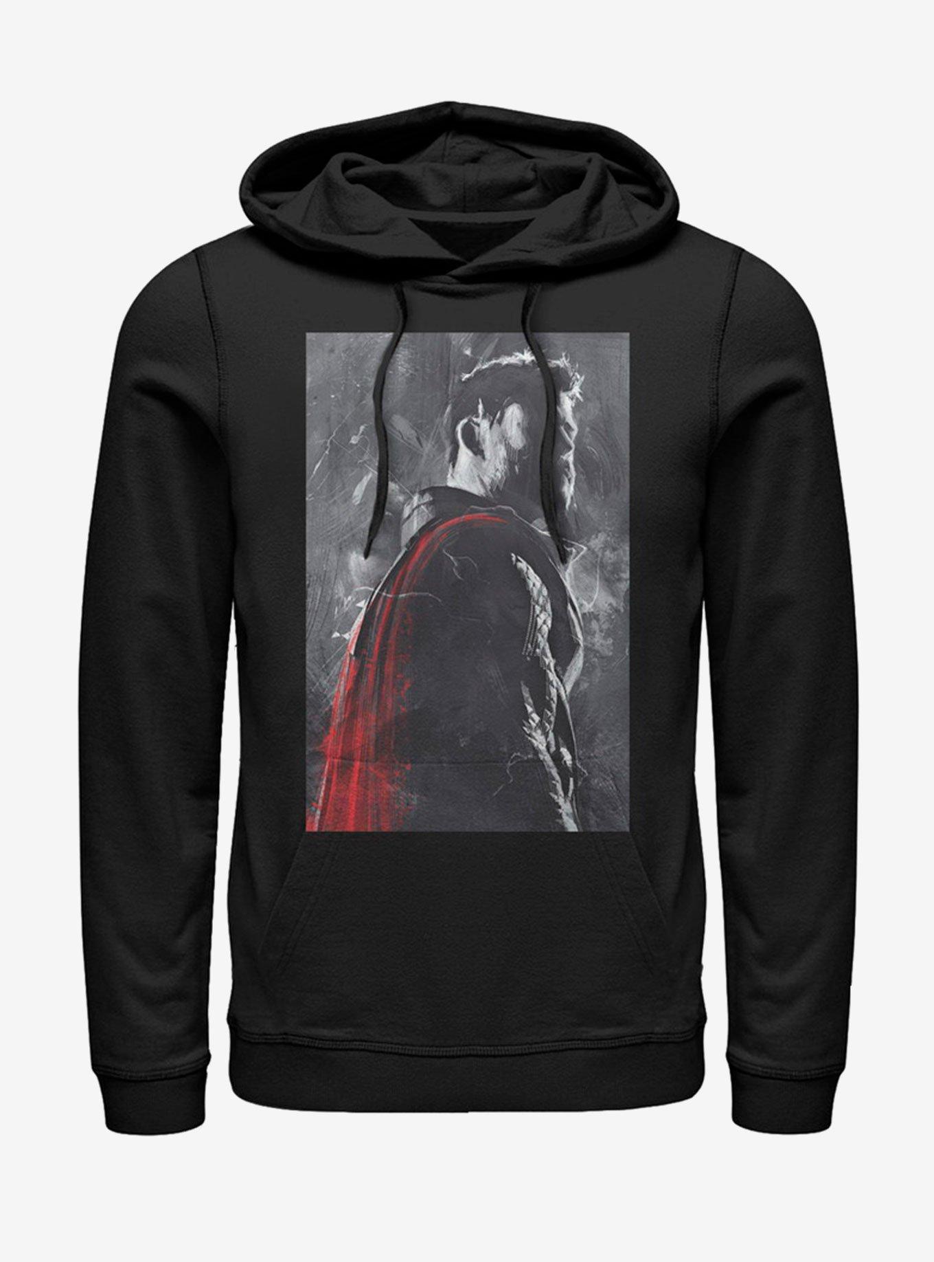 Marvel Avengers: Endgame Thor Painted Hoodie, BLACK, hi-res