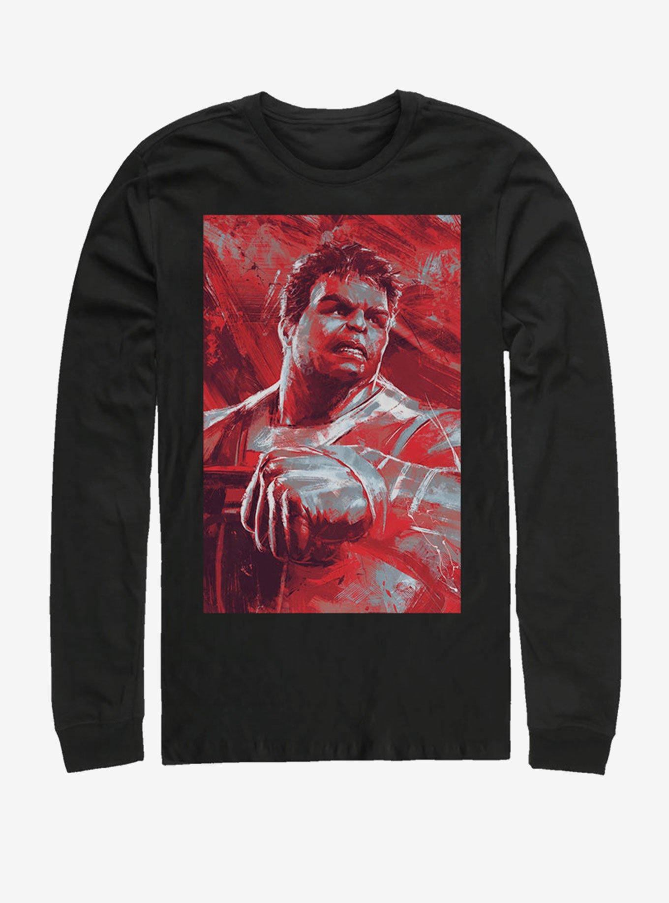 Marvel Avengers: Endgame The Hulk Painted Long-Sleeve T-Shirt, , hi-res