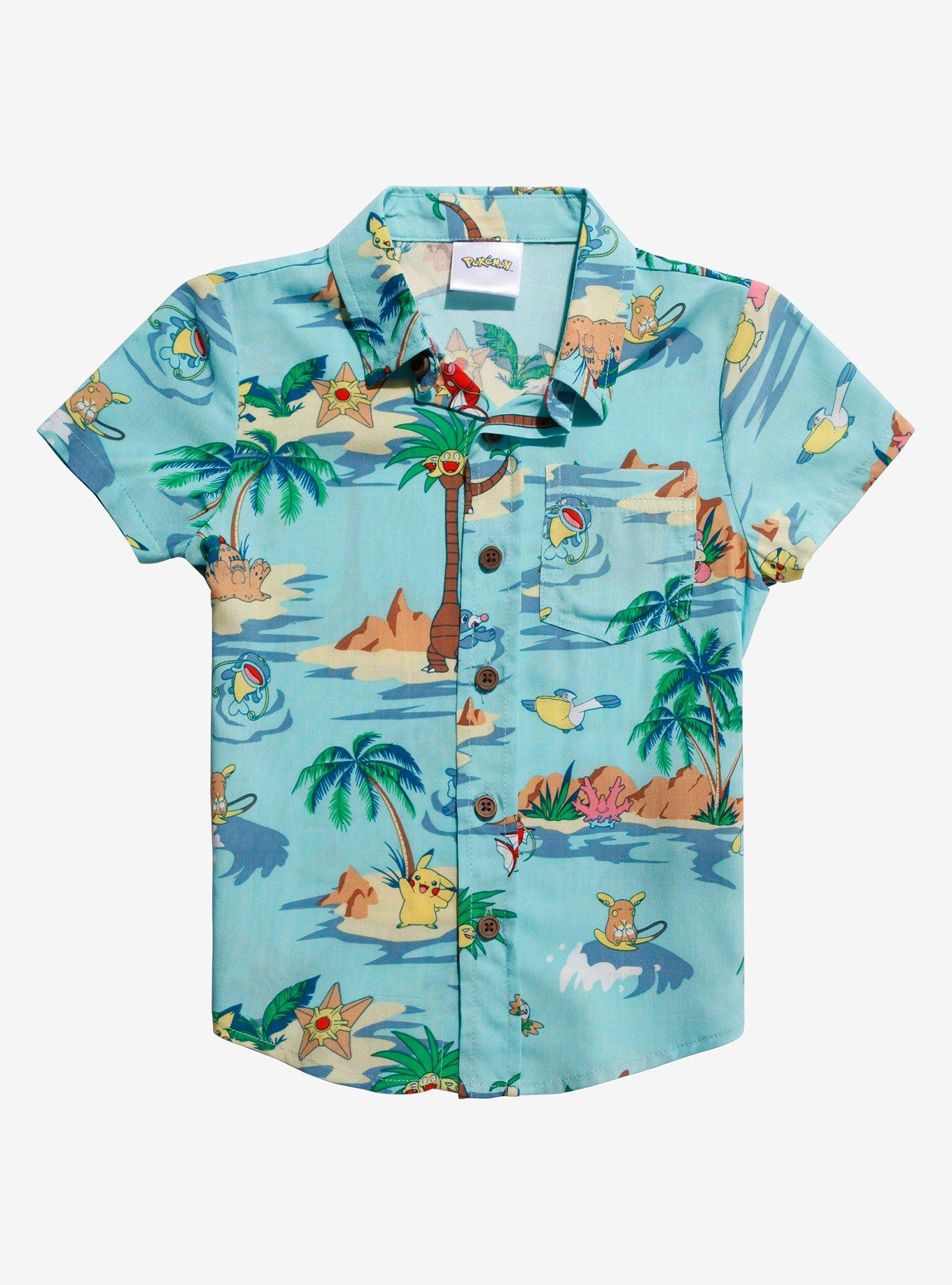 Pokemon Island Life Toddler Woven Button-Up - BoxLunch Exclusive | BoxLunch