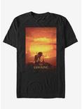 Disney The Lion King 2019 Pride Rock Poster T-Shirt, BLACK, hi-res