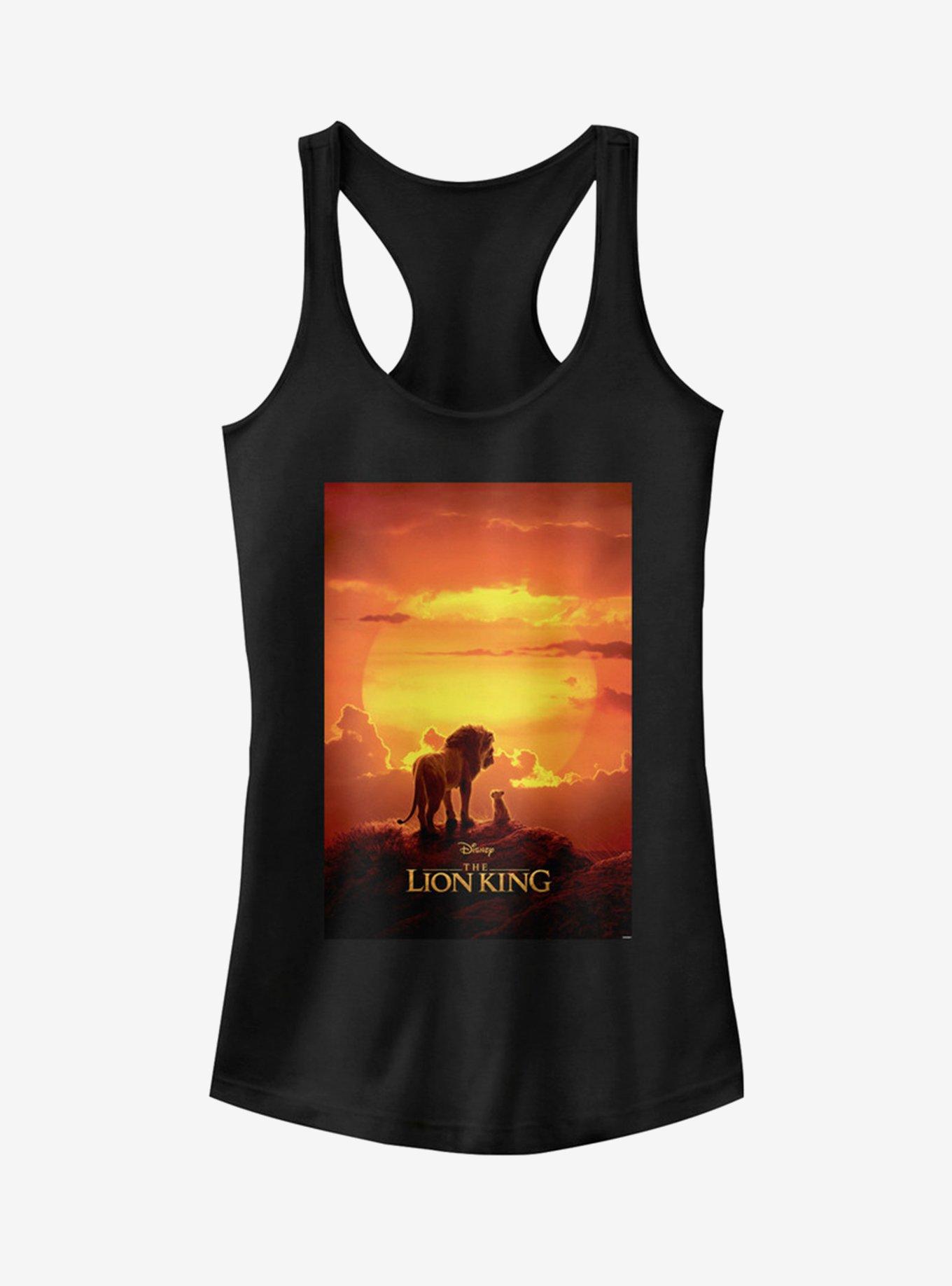 Disney The Lion King 2019 Pride Rock Poster Girls Tank Top, , hi-res