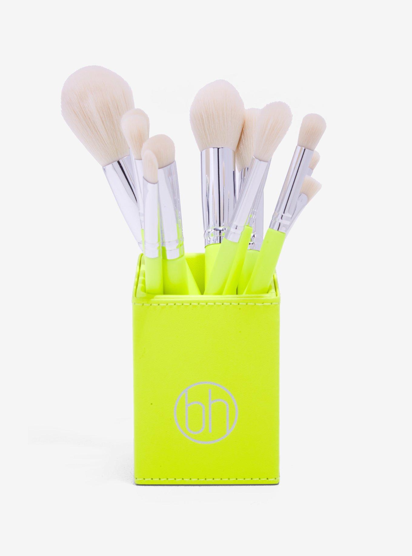 BH Cosmetics Color Festival Brush Set & Holder, , hi-res