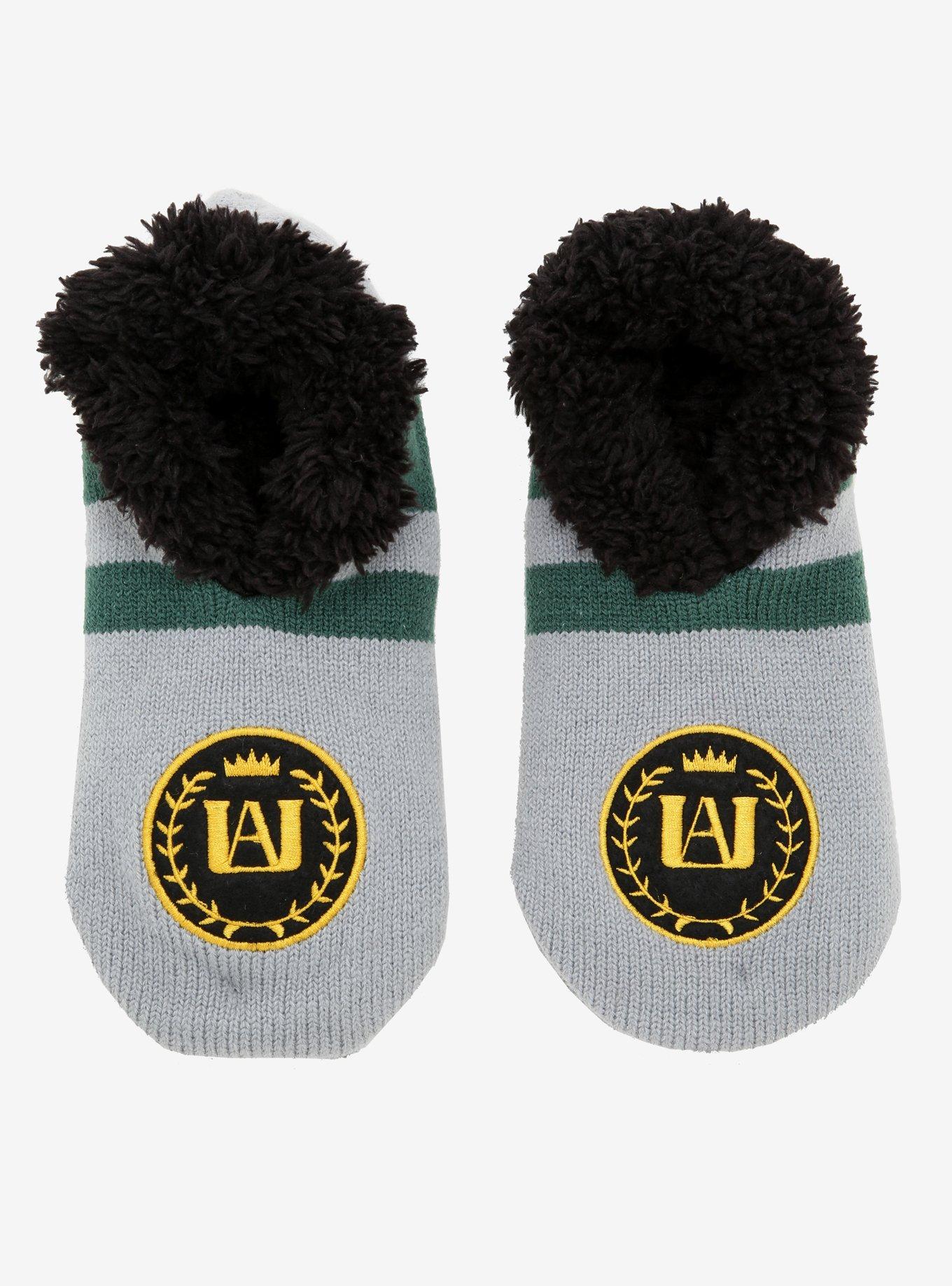 My Hero Academia U.A. Slipper Socks - BoxLunch Exclusive, , hi-res