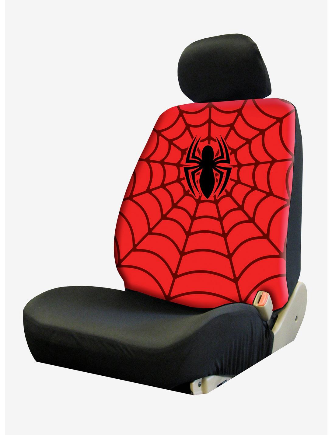 Marvel Spider-Man Seat Cover With Headrest Cover, , hi-res
