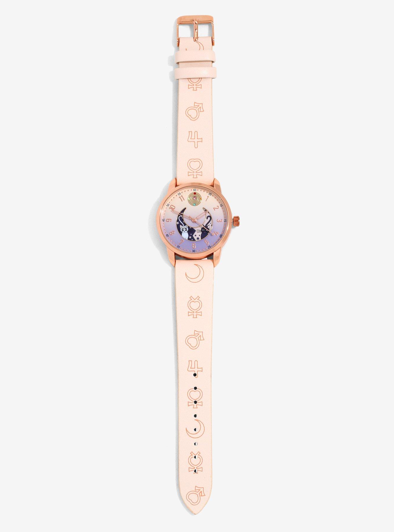Sailor Moon Luna Artemis Watch - BoxLunch Exclusive, , hi-res