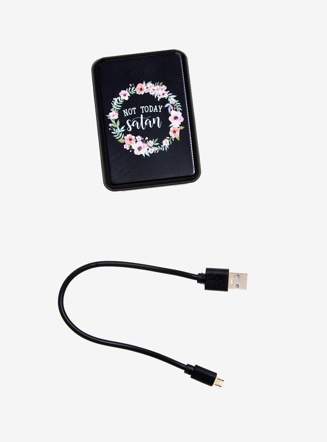 Not Today Satan Power Bank, , hi-res
