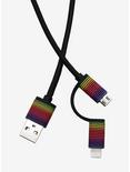 2-In-1 Rainbow Charging Cable, , hi-res