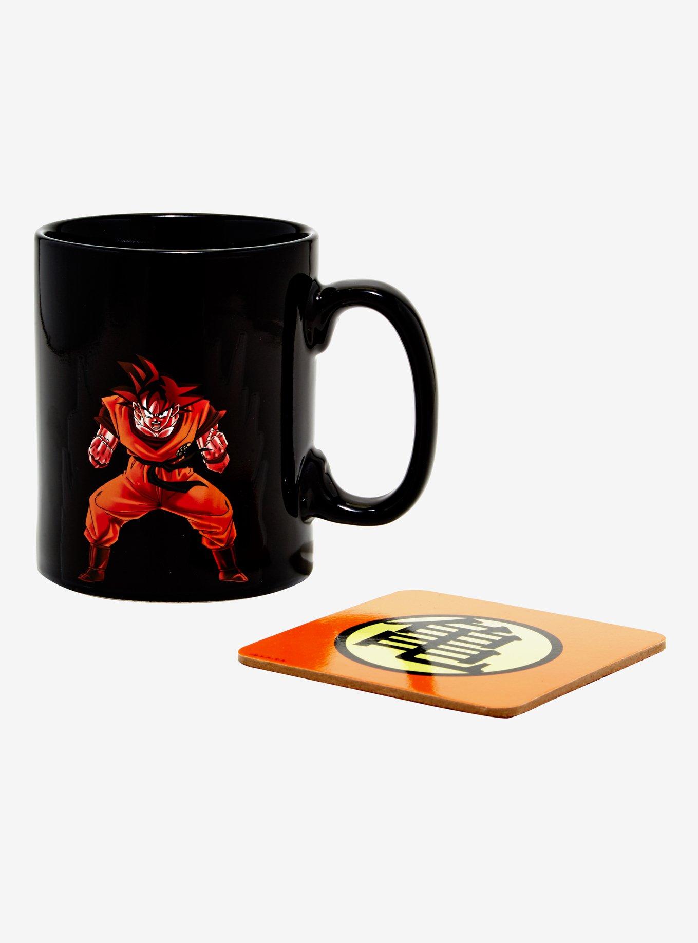 Dragon Ball Z Goku Heat Reveal Mug & Coaster Set, , hi-res