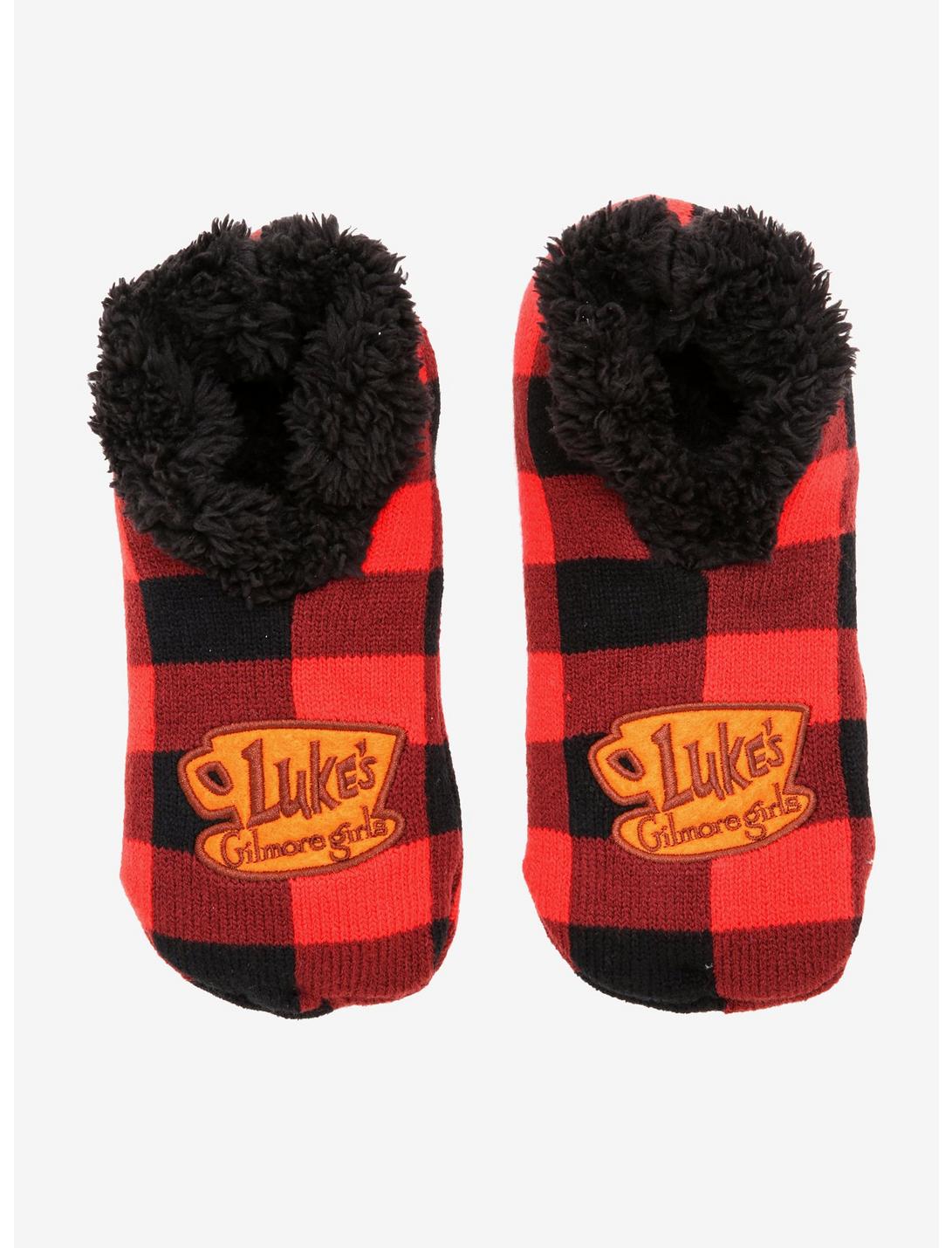 Gilmore Girls Luke's Diner Slipper Socks - BoxLunch Exclusive, , hi-res