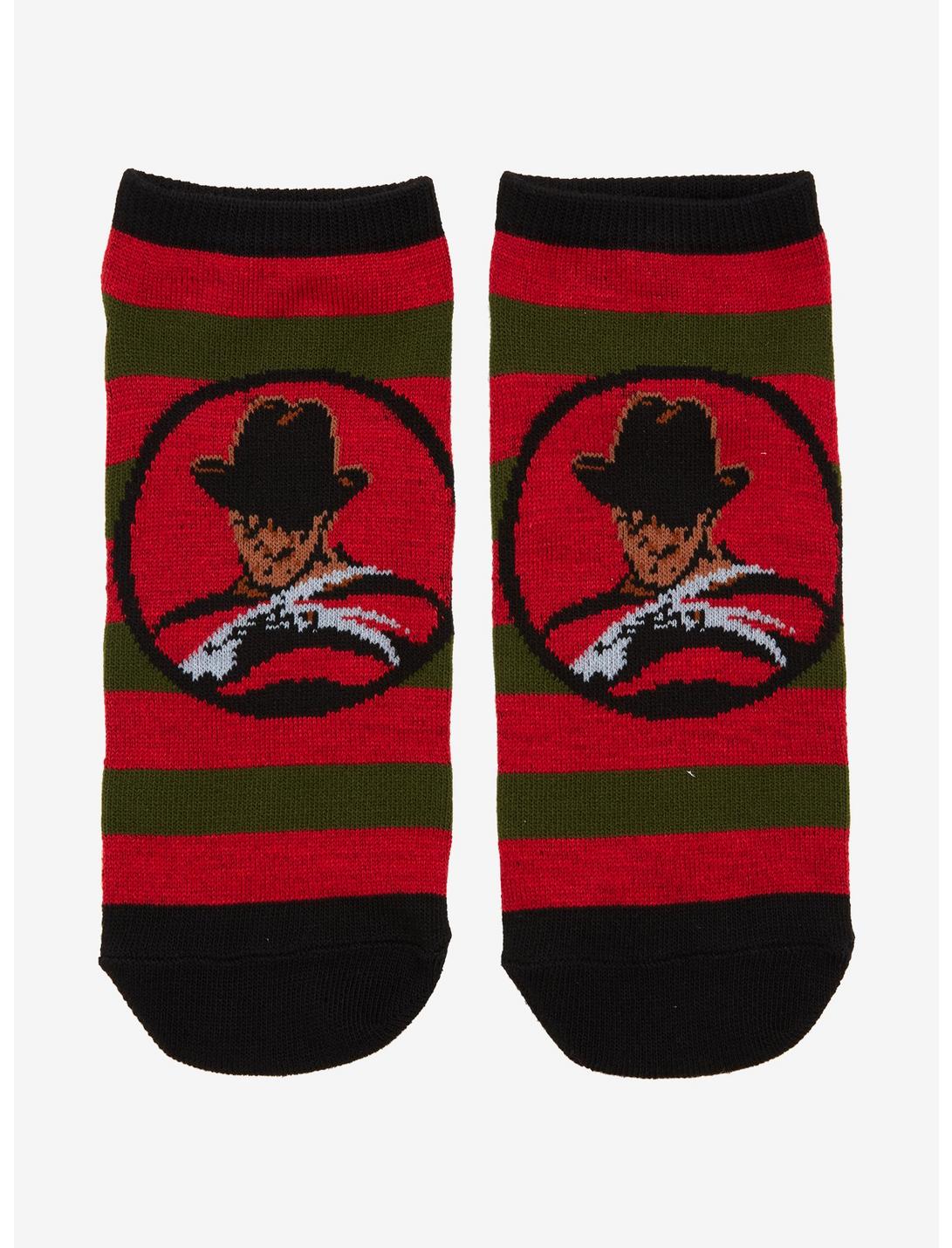 A Nightmare On Elm Street Freddy Sweater No-Show Socks, , hi-res