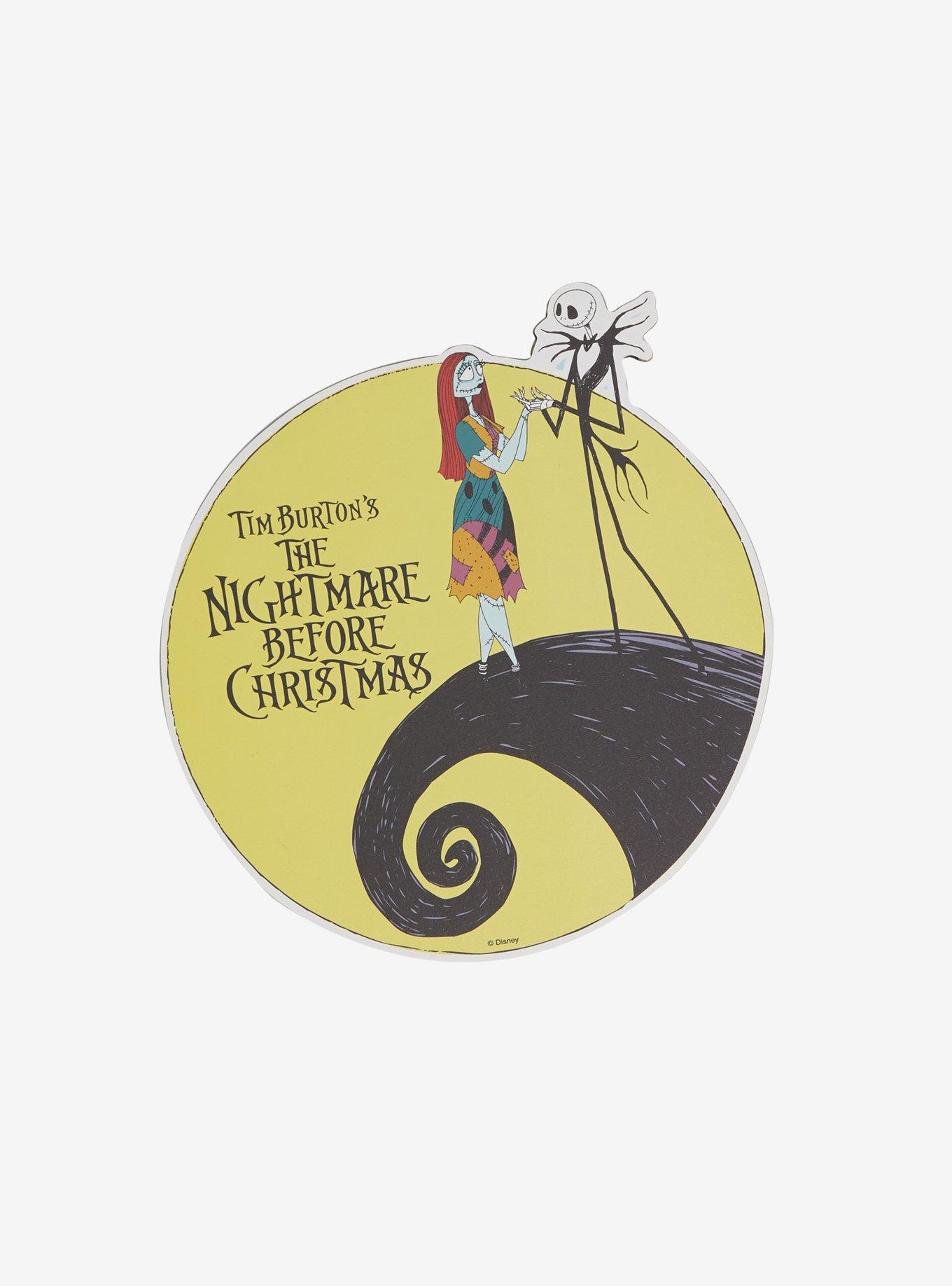 The Nightmare Before Christmas Jack & Sally Wood Wall Art, , hi-res