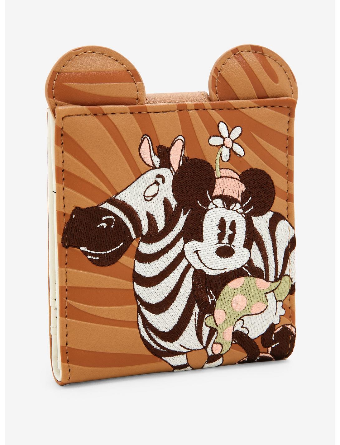Loungefly Disney Minnie Mouse Zebra Small Wallet - BoxLunch Exclusive, , hi-res
