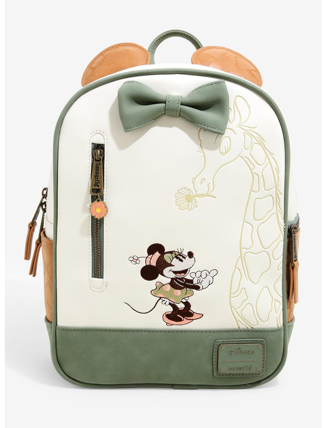 Loungefly Disney Minnie Mouse Giraffe Mini Backpack - BoxLunch Exclusive, , hi-res