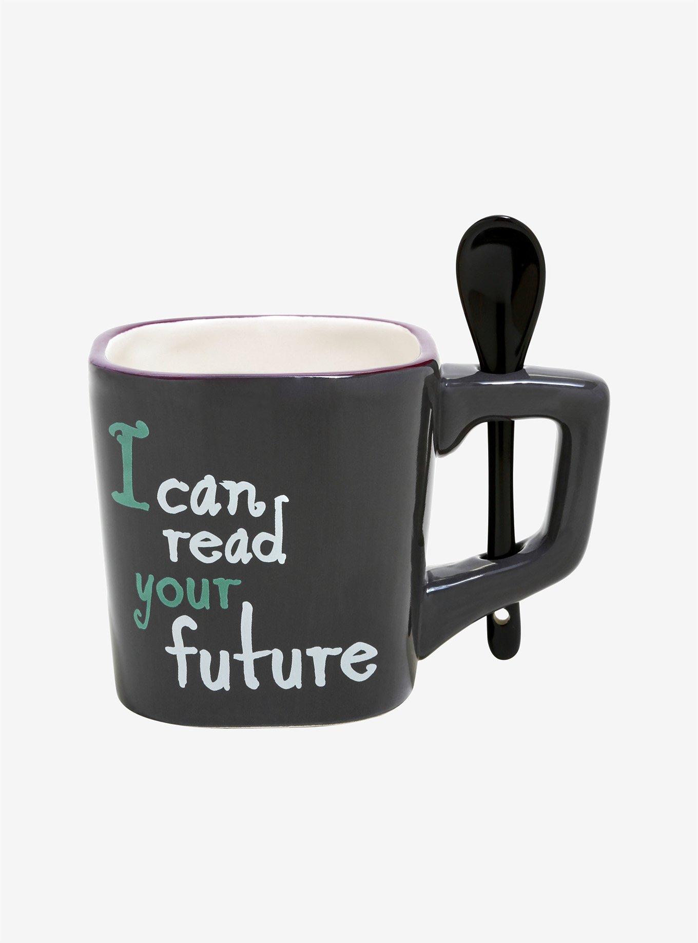 Coraline Tea Reading Soup Mug - BoxLunch Exclusive, , hi-res