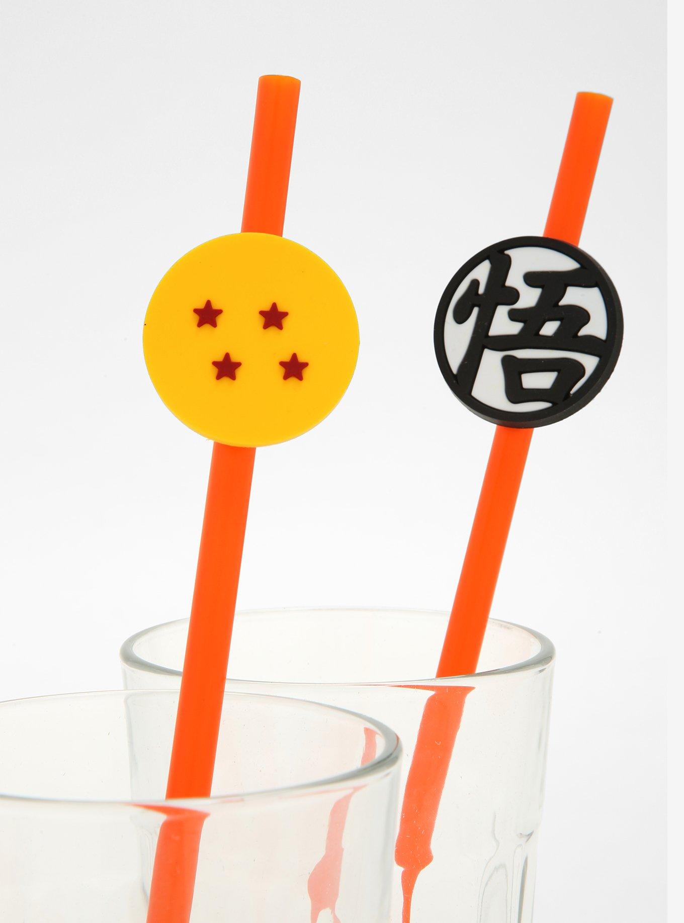 Dragon Ball Z Charm Reusable Straw Set BoxLunch Exclusive BoxLunch