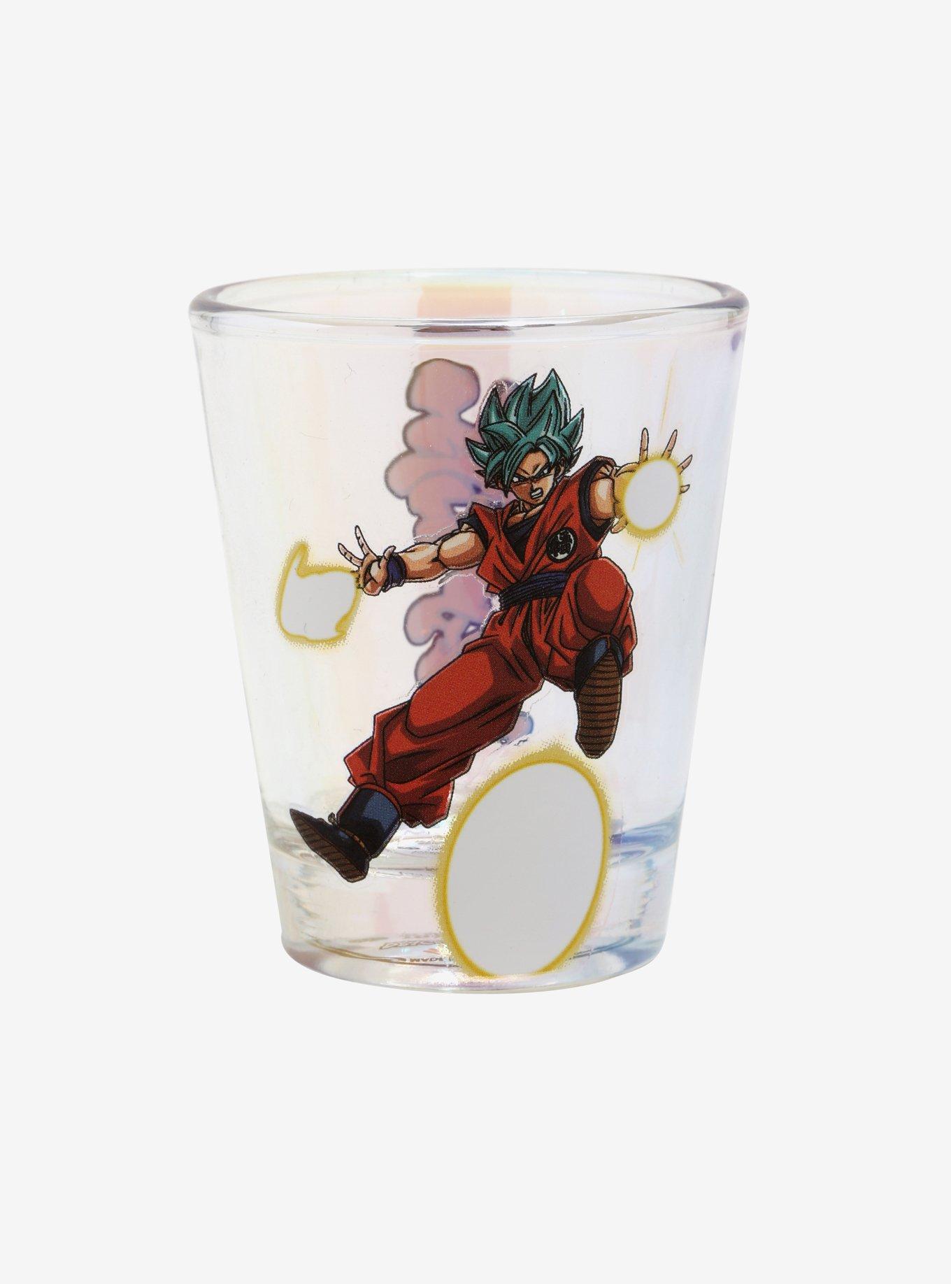 Dragon Ball Z Red Goku Large Drinking Cup Glass in box