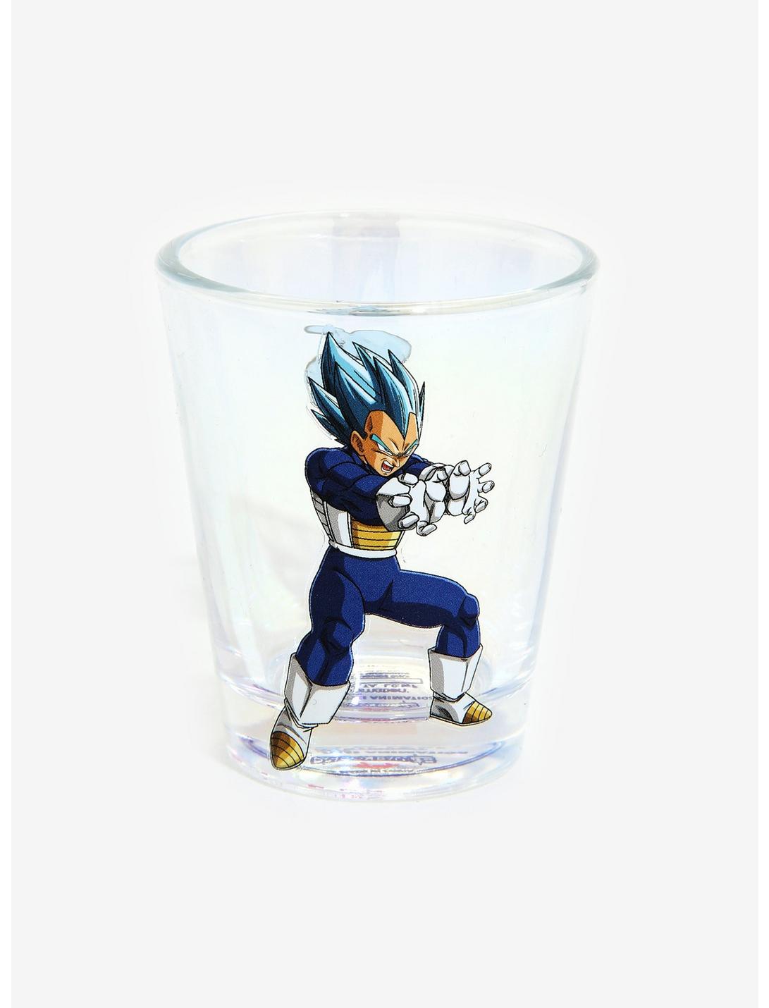 Dragon Ball Z Super Saiyan Blue Vegeta Mini Glass - BoxLunch Exclusive, , hi-res