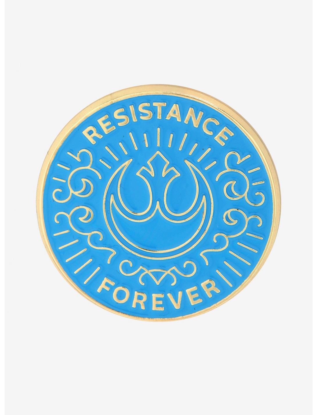 Star Wars: The Rise of Skywalker Resistance Forever Enamel Pin, , hi-res
