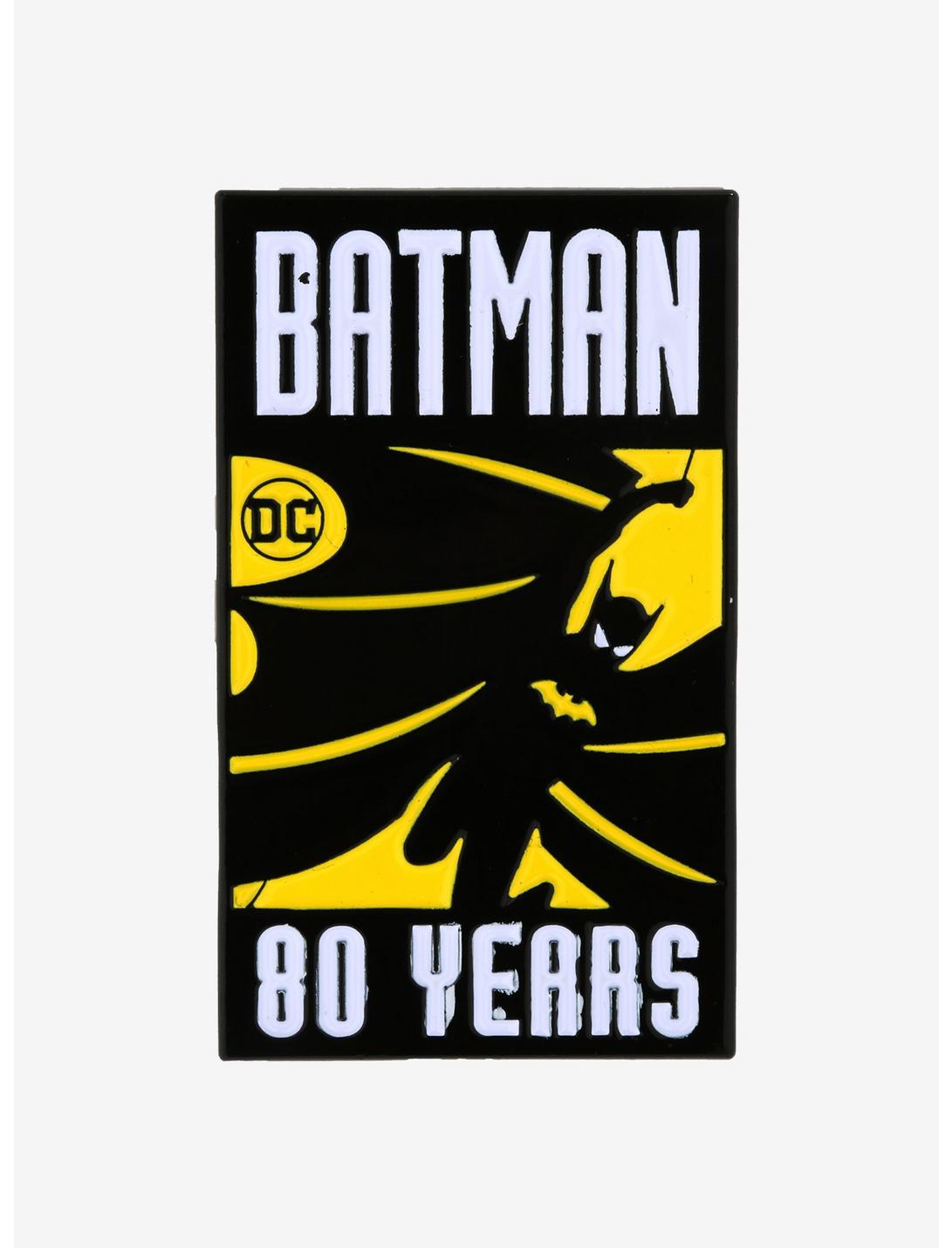DC Comics Batman 80 Years Comic Enamel Pin, , hi-res