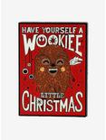 Star Wars Chewbacca Wookiee Little Christmas Enamel Pin, , hi-res