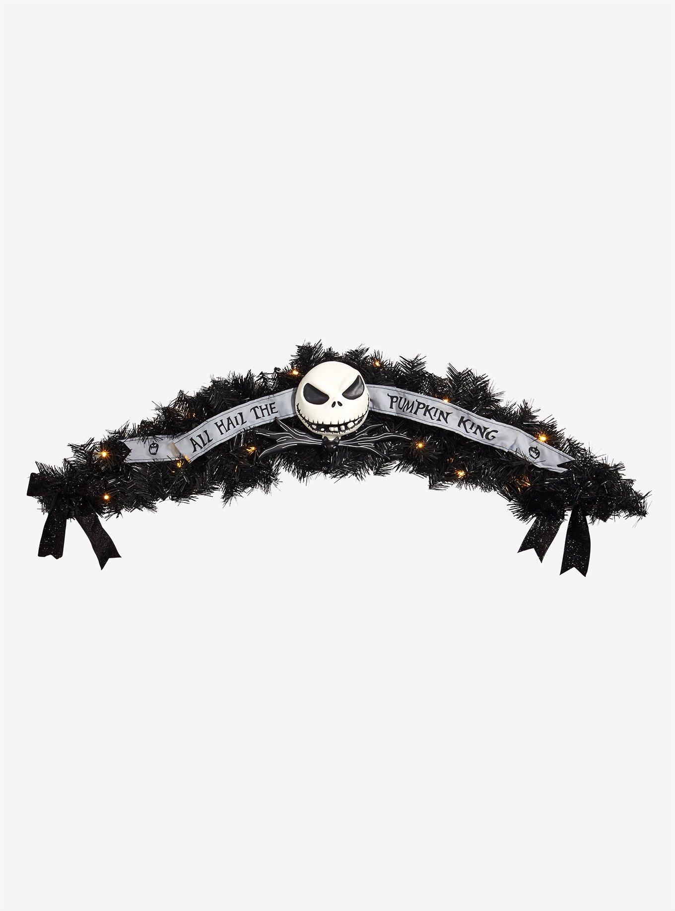 The Nightmare Before Christmas Pumpkin King Garland, , hi-res