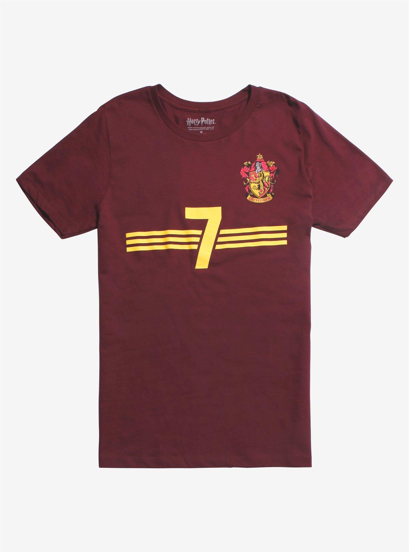 Harry Potter Quidditch Jersey T-Shirt, GOLD, hi-res