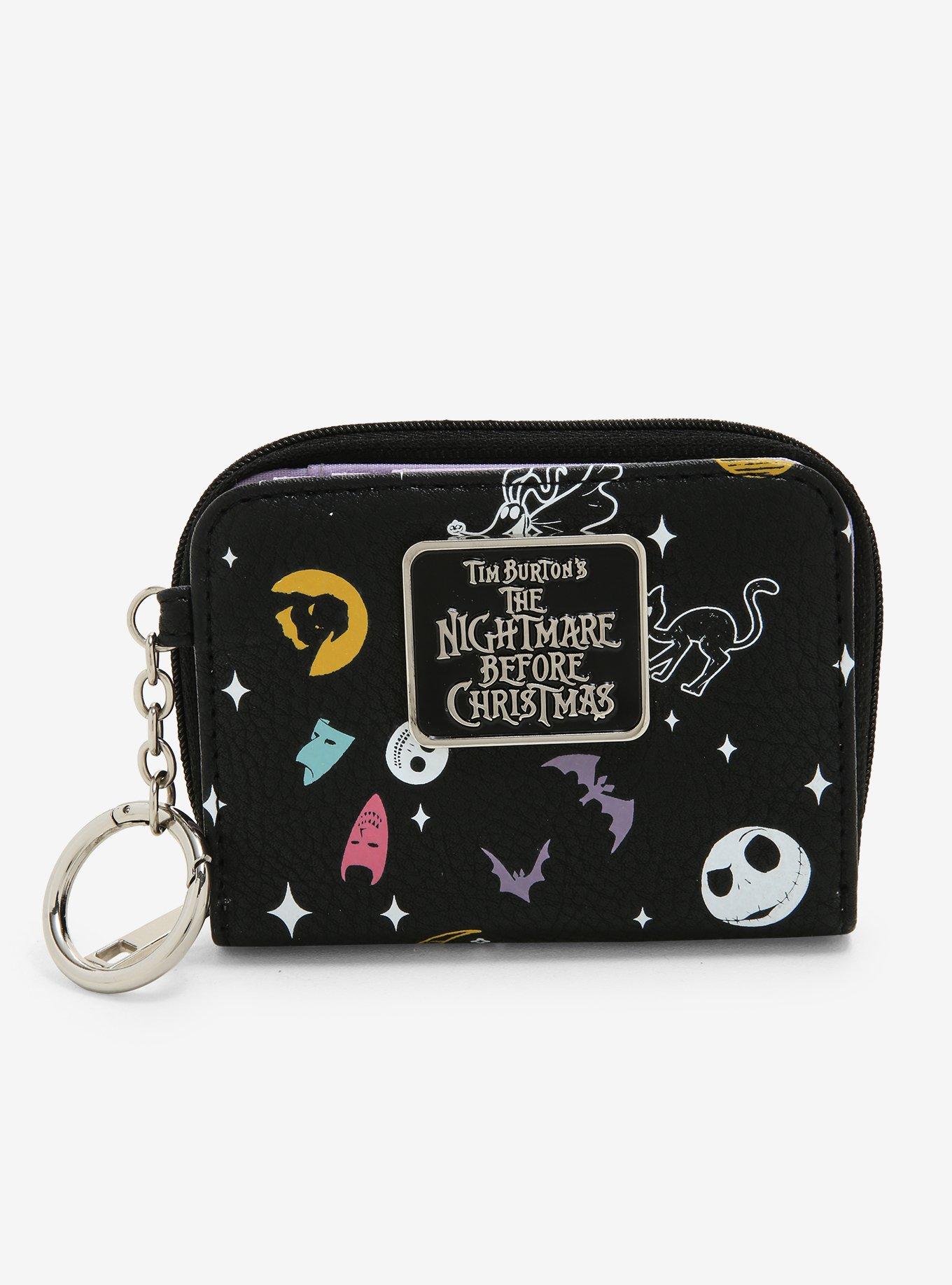 The Nightmare Before Christmas Icons Zipper Wallet, , hi-res
