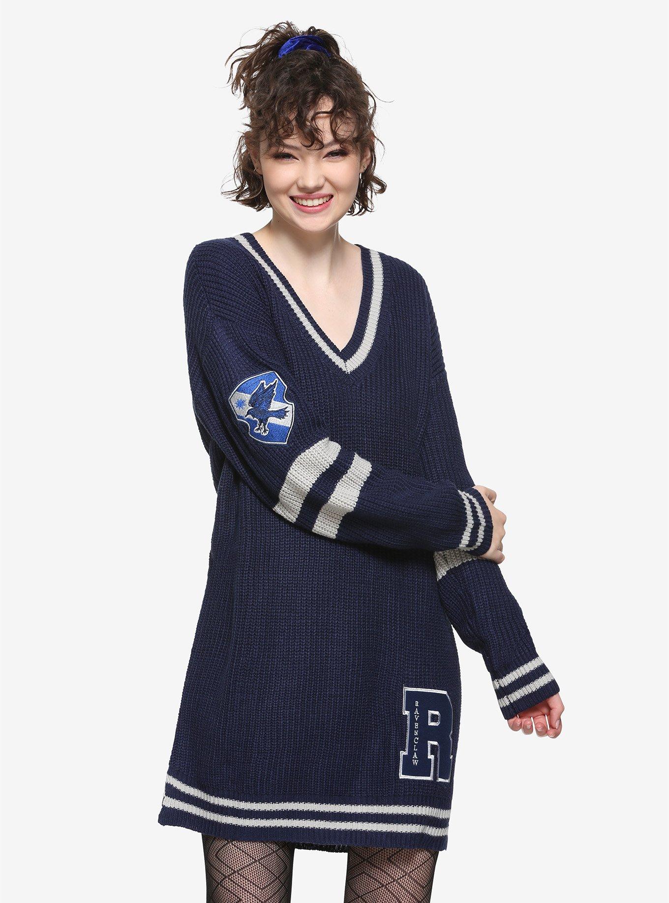 Ravenclaw v neck on sale sweater